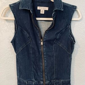 Guess denim jumpsuit